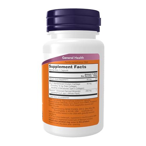 Now Foods, UC-II, Undenatured Type II Collagen, 60 Vcaps - Image 3