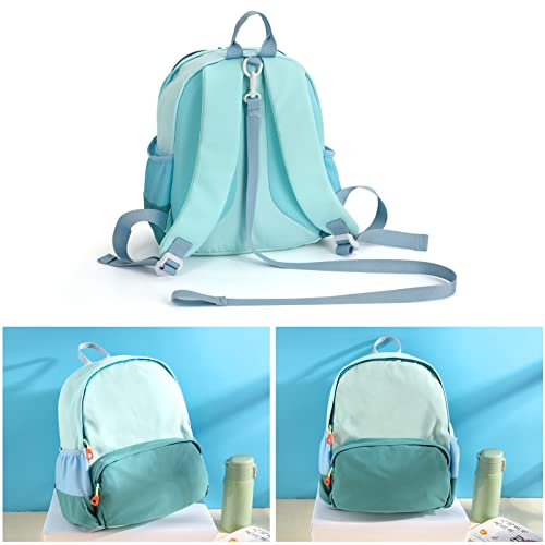 Image of Zicac Children's Cute Canvas Backpacks Toddler Backpack (Blue)