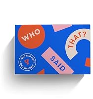 Who Said That?: A game of quotes – 430 cards