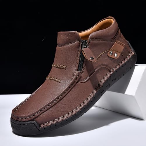 Image of Coramtty Mens Classic Loafers Moccasins Walking Outdoor Walking Shoes