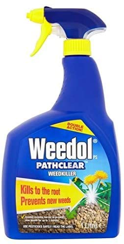 3 x Gun! Pathclear Weed Killer 1L