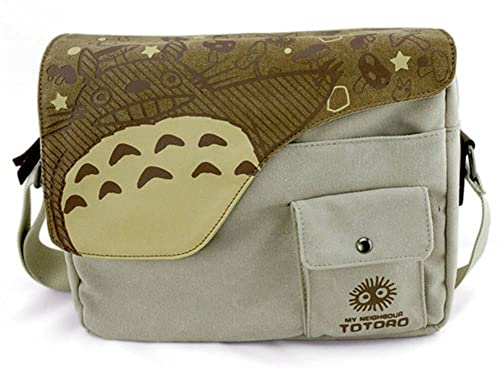 WANHONGYUE Anime Bolsas de Mensajero Bolsa de Hombro de Lona Bolso Bandolera Vintage Bolsos Cruzados Cartera Cover