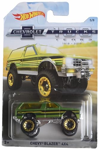 Hot Wheels Chevy Blazer 4x4 verde miniatura 1