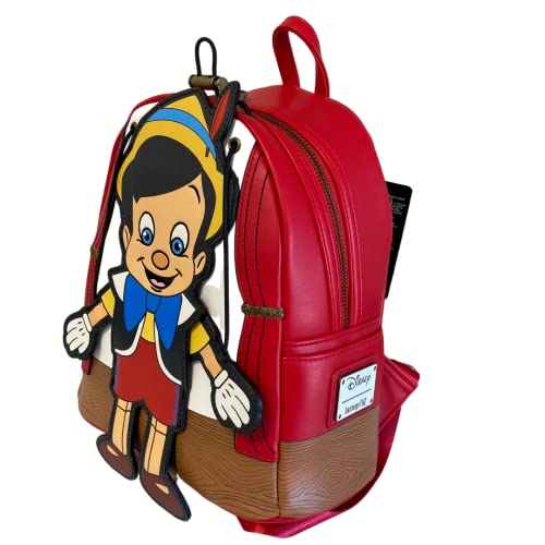 Loungefly Disney Pinnochio Marionette Womens Double Strap Shoulder Bag Purse #TOP1