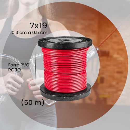 Cable de acero galvanizado 5/16 8 Imagen adicional
