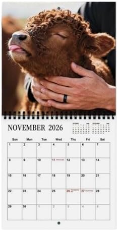 Calendrier Mural 2026 Carré - Article Fan De Série