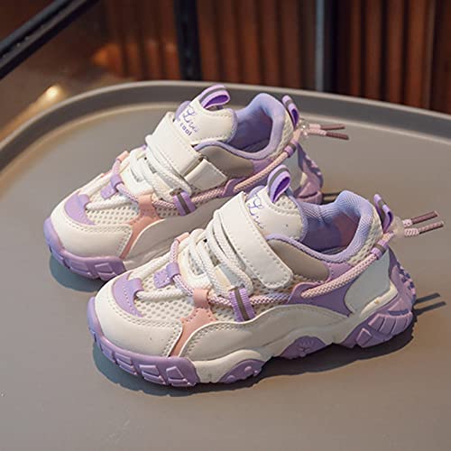 Fashion All Seasons Children Sports Shoes Boys and Girls Run Thick Sole Non Slip Baby Girl Shoes 12-18 Months2