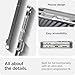 Spigen for Galaxy Z Flip 7 Case, Ultra Hybrid Pro MagFit [Hinge Protection] [Qi2.1 Certified/Magnet for Galaxy] - Neo One