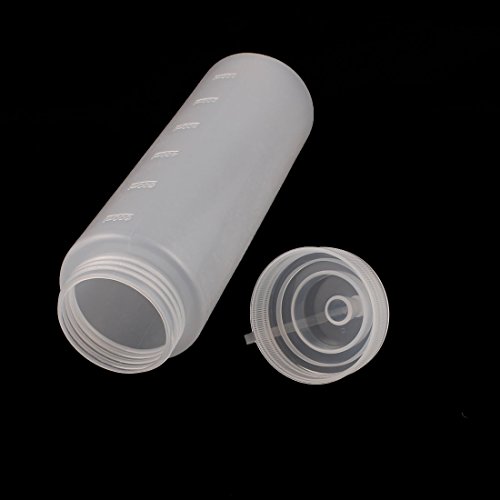 Botella flexible de cocina para dosificar aderezos sin derrames 3
