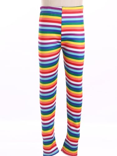 JanJean Kids Girls Fleece Lined Leggings Thick Thermal Trousers Floral Cute Printed Tights Winter Warm Pants Homewear3