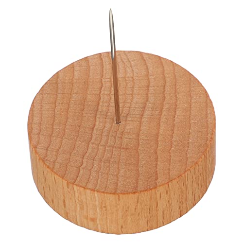 GARVALON Solid Wood Clay Doll Stand for Single Needle Dolls Stable Display Holder