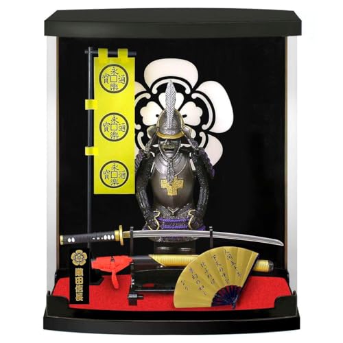 Image of Shinobiya Sengoku Warrior Figure A Type – Oda Nobunaga Armor Series Samurai Collectible with Sword & Display Case