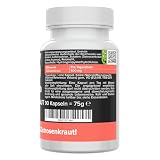 Zistrose Kapseln - hochdosiert 500 mg - bioaktiv & vegan - Produktion in Deutschland - ohne Zusatzstoffe - Cistus incanus (Zistrosenkraut-Pulver) - Kapseln statt Tropfen & Tabletten - Vitamineule®