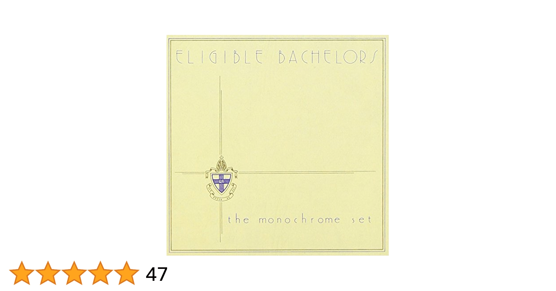 The Monochrome Set Eligible Bachelors　LP The Monochrome Set Eligible Bachelors Cherry Red Vinyl LP | eBay