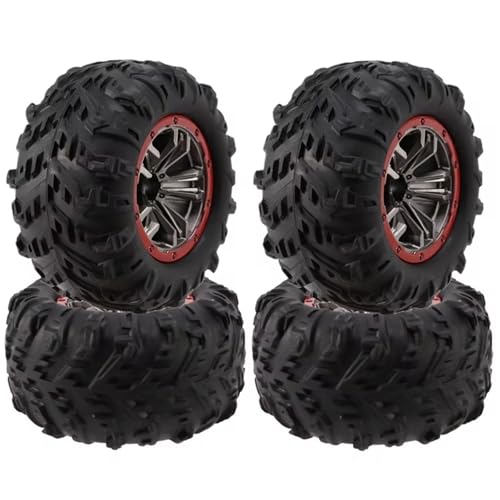 Pneu en caoutchouc 105 mm pour rouler en forêt avec Legend RC
