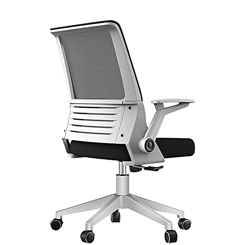 Duriano Silla de Trabajo ergonómica Ajustable con función de inclinación, Asiento con cojín de Respaldo de Malla Medio, Silla de Oficina con apoyabrazos Ajustables para Oficina en casa Cover