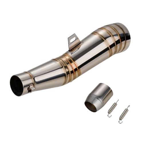 GP Moto Echappement 51mm,Echappement Moto Universel pour ATV Scooter Dirt Pit Bike Street Bike