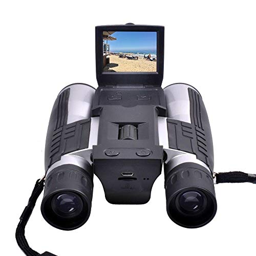 Night Vision Upgraded Lens Version Binoculars With Video Recorder Digital Camera 2" Lcd Display Display Hd Digital Camera 12X32 5Mp Video Photo Recorder Telescope Tracking Up To 300 Meters #TOP15