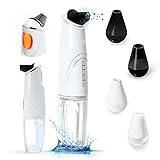 Hydrafacial Machine for Home, Blackhead Remover Vacuum, 2021 Newest Pore Cleanser with Hot Compress,...