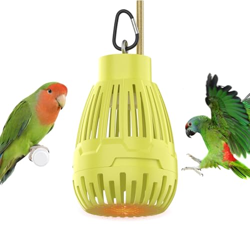 Nichoir à oiseaux au chaud grâce au chauffage de cage 11cm extérieur