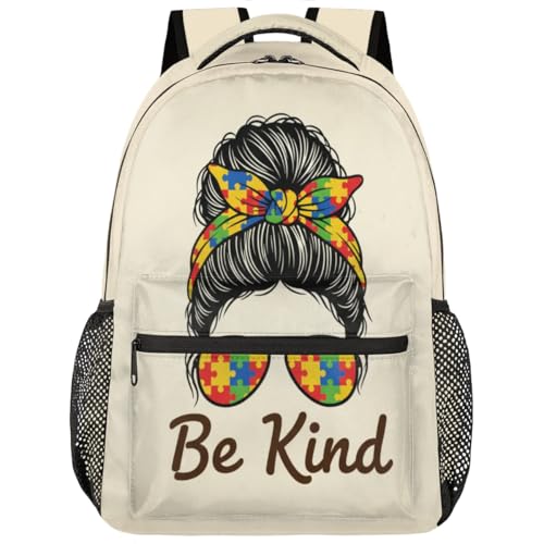Mochila escolar de viaje Be Kind ideal para universidad y jóvenes