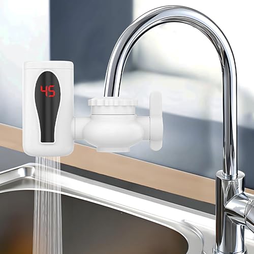 Robinet d'eau chaude instantanée : finie l'attente avec ce mitigeur LED