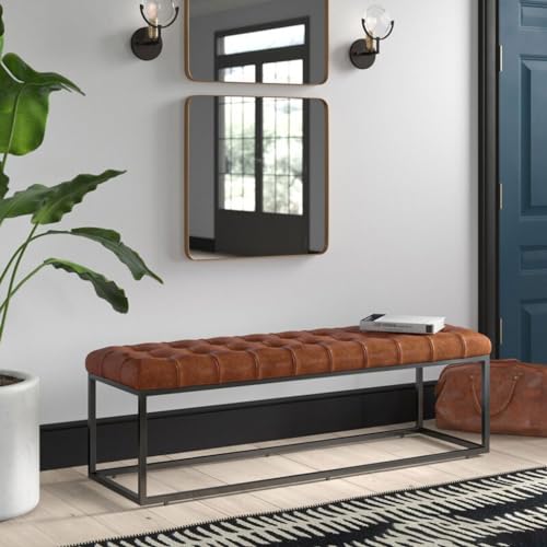 Taburete moderno de madera maciza para mesita de noche y cama 7