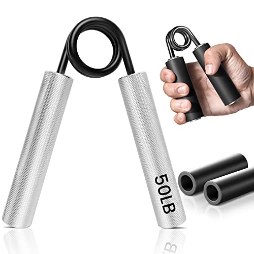 Flyfe Grip Strength Trainer, Hand Grip Strengthener, Forearm Strengthener, Hand Strengthening Devices For Muscle Building, Rehabilitation & Enhancement, 1 Pack, 4 Pack Or 6 Pack, 50Lb-350Lb, With Foam Grips #TOP2