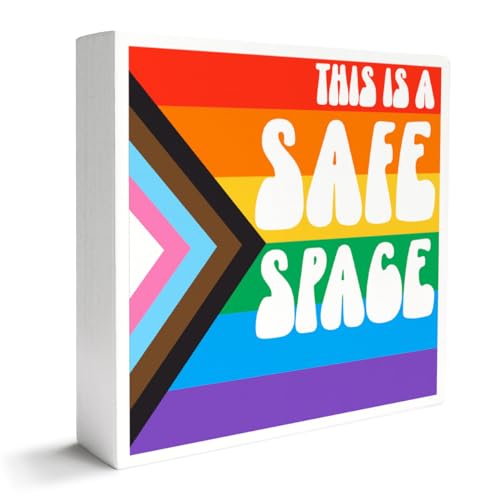 LGBT Equality Decor Wooden Box Sign