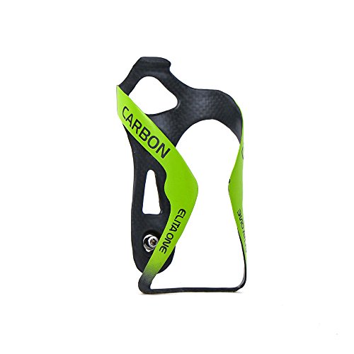 Elita One - Portabidón de carbono para bicicleta, botella 3K ultraligera, brillante/mate, accesorios de ciclismo, Matte Grass GREEN