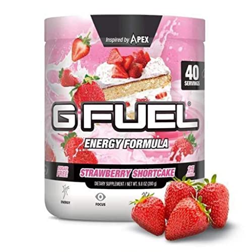 G Fuel Strawberry Shortcake flavor