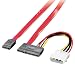 Produktbild ROLINE SATA 3Gb/s Data+Stromkb 4pHDD 1m