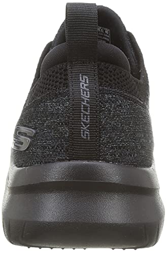Skechers Skechers Men's Sneaker, Black Knit Black Trim, 14