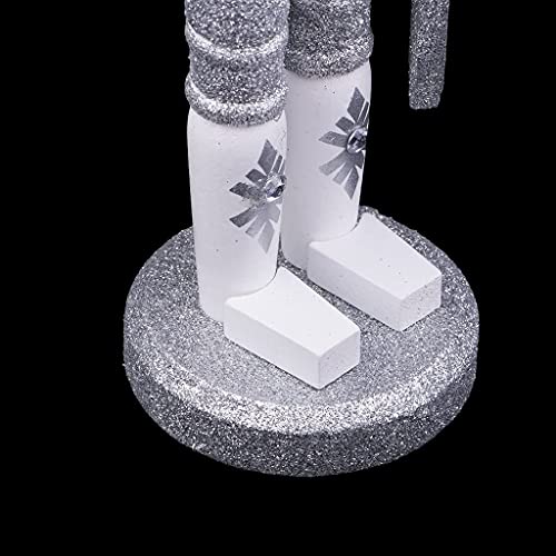 2Pcs Wood Nutcracker Ornament Christmas Nutcracker Figures Christmas Table Decoration For Home Garden Christmas Party - 11.81 X 2.76 X 2.76 Inch #TOP4