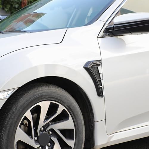 Cache d'aération d'aile de voiture finition carbone premium pour Ford Focus 3