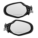 M MATI Side Mirror Set for Yamaha Waverunner VX1100 VX 1100 Cruiser Deluxe 2010-2014 Sport 2010-2015 VX1800 VXR VXS 1800 2011-2014 F2N-U596B-00-00 F2N-U596C-00-00
