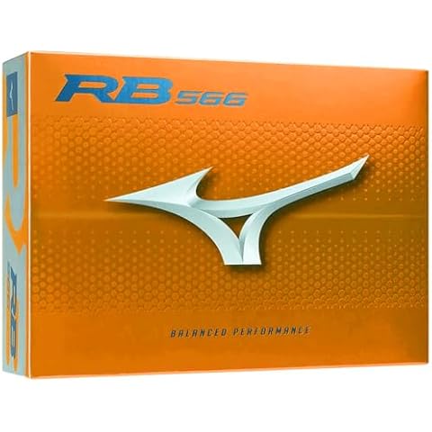 Mizuno RB 566 Orange Golf Balls, One Size Cover