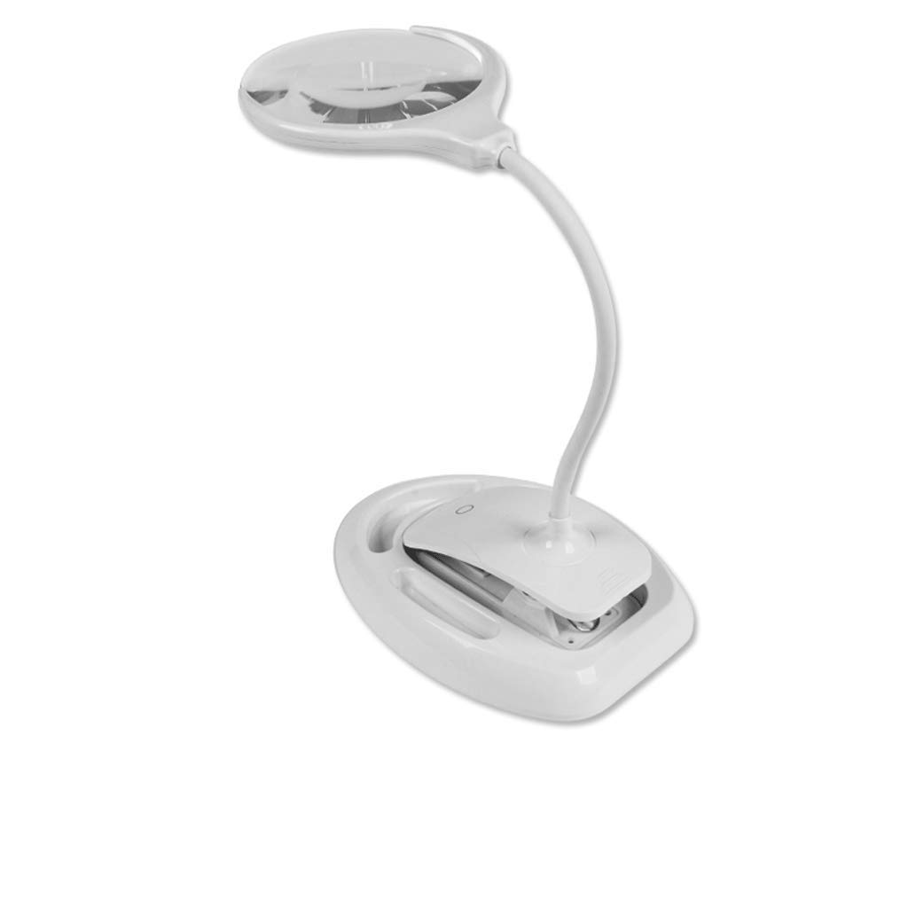 Lente D'Ingrandimento Da Tavolo Con Clip Ricarica Usb Con Luci A Led Alta Lettura Per Ufficio Per Studenti Per Bambini Anziani Lampada Per Telefono Cellulare Per Riparazione Di Pulizia Elettronica