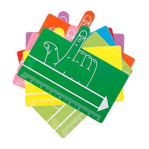Bookmark de lecture d'espacement de doigt pour les devoirs du soir | Kit de 80 pièces