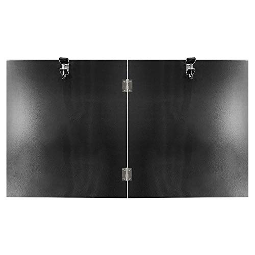 Zhongdawei Reflector de Enfoque de Calor para Calentador de Patio Reflector de Calor direccional apilable Ajustable para Calentadores de Patio Redondos de Gas Natural propano