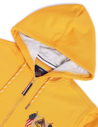Image of U.S. Polo ASSN. Men's Cotton Hooded Neck Sweatshirt