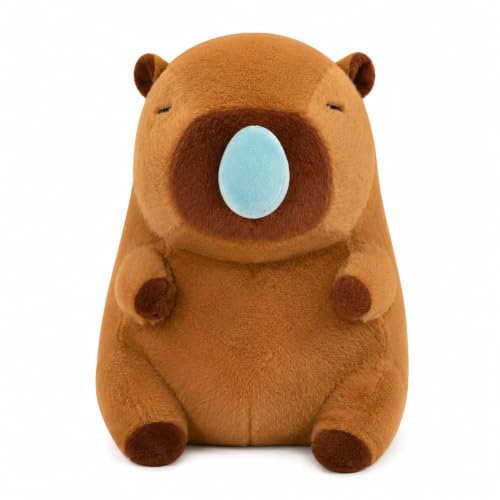 Image of ADORA Capybara Soft Toy Plush - 30cm | Super Soft & Cuddly Stuffed Animal Toy | Cute Kawaii Capybara Plushie for Kids & Adults | Gift for Girls, Boys & Animal Lovers (Brown)