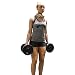Barbell 1 Womens Soft Tri-Blend Tank Top for Working Out Gym CrossFit Lifting
