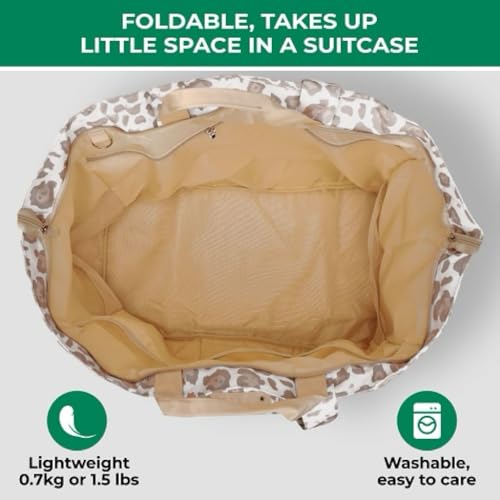 Extra Large Travel Tote With Pockets-Large Beach Bag for Women3