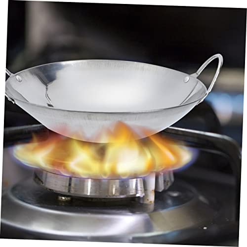 Wok de Acero Inoxidable para Cocina, Set 2 piezas miniatura 7