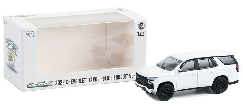Greenlight 43001-N Hot Pursuit - 2022 Chevy Tahoe Policía 1/64 miniatura 2