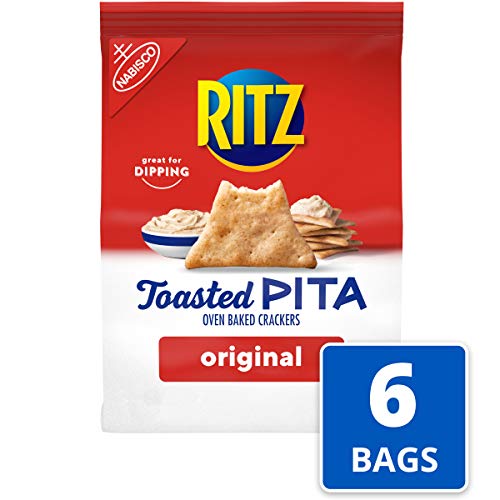 Ritz Toasted Pita Chips, Original, 8 Ounce (Pack Of 6) #TOP1