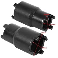 Nutmutternschlüssel 24Mm,Tbest Nutmutternschlüssel,20/24Mm pplungs-Sicherungsmutter-Werkzeugschlüssel,pplungs-Sicherungsmutter-Schraubenschlüssel,pplungs-Sicherungsmutter-Schraubenschlüssel Ersatz Für – Ansicht 5