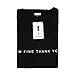 YITAN Women Funny Summer Cute Funny T Shirts Short Sleeve Cotton Top Graphic Tees Black Medium