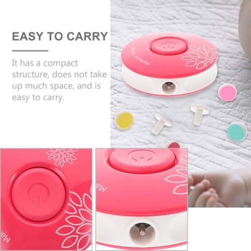 Kit manucure électrique pour bébé et enfant avec 3 têtes de meulage interchangeables - 3